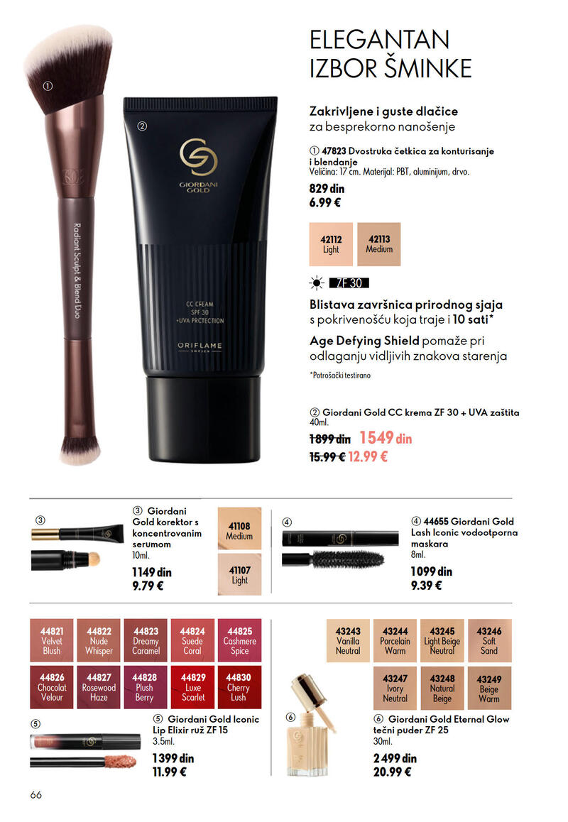 Oriflame katalog akcija