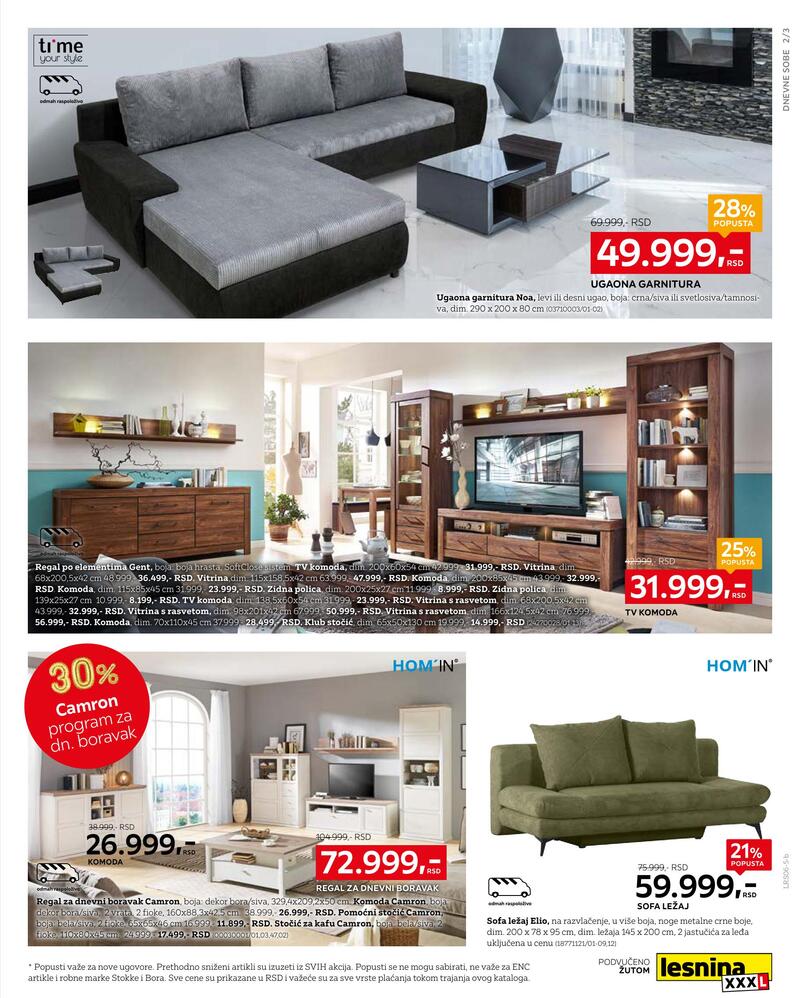 Lesnina XXXL katalog akcija