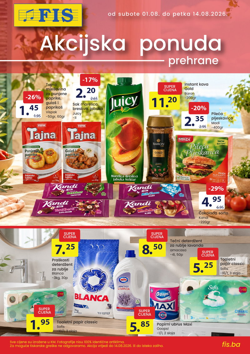 FIS prehrana i hemija