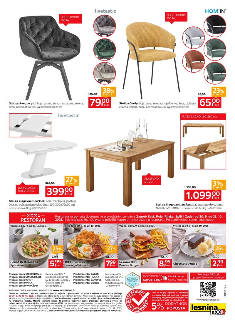 HR XXX Lesnina katalog akcija