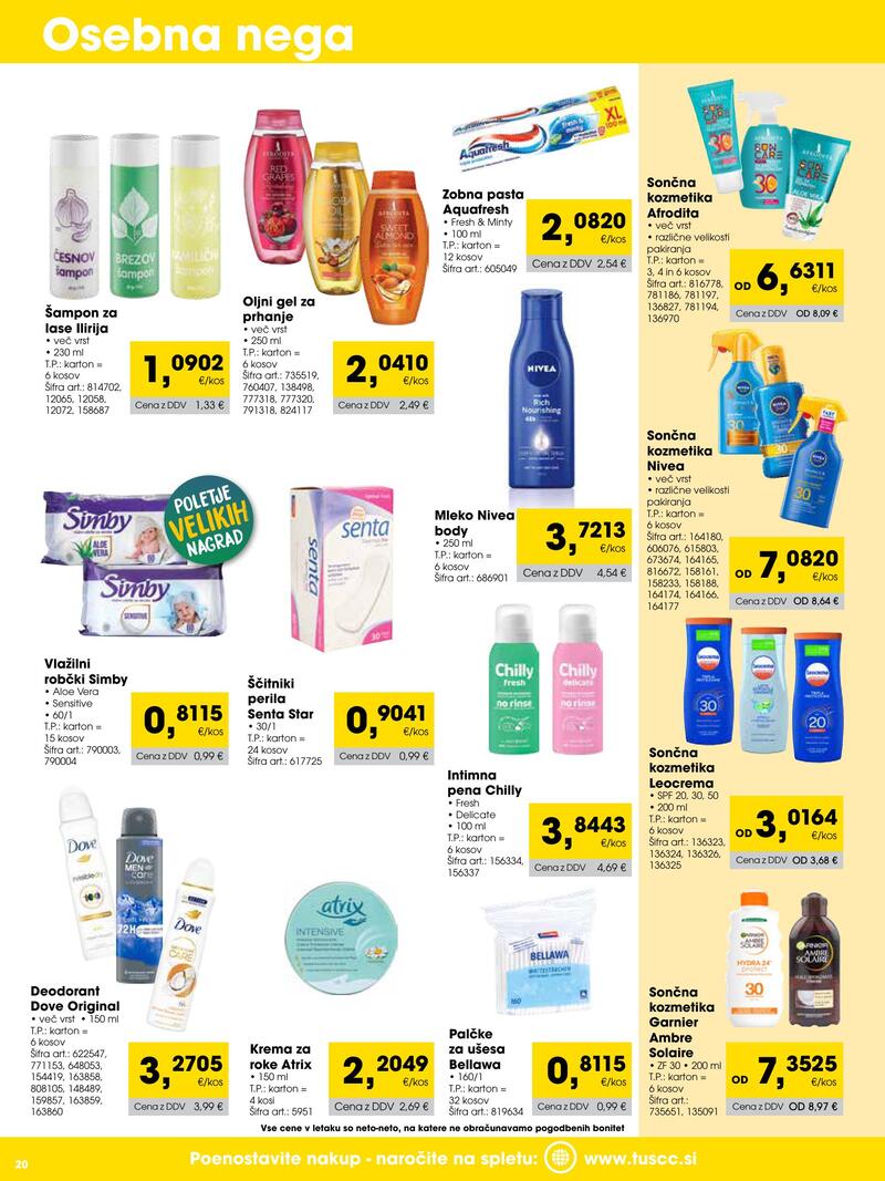 Tuš Cash & Carry trgovec