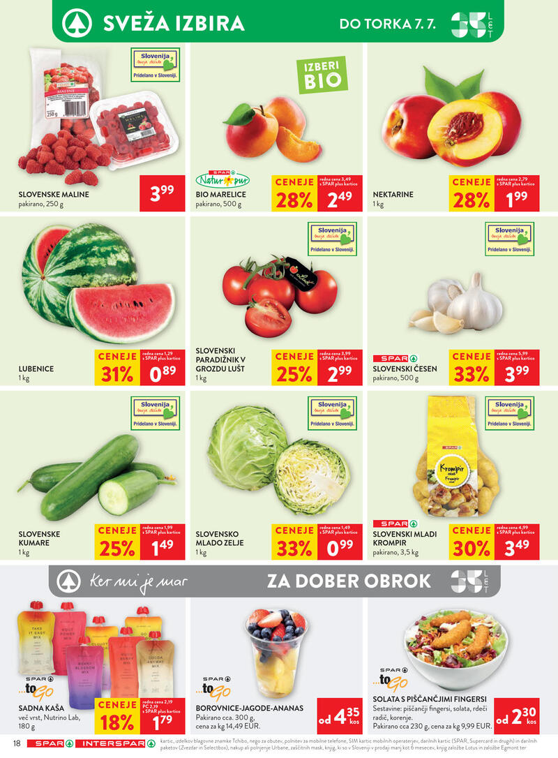 Spar redni katalog