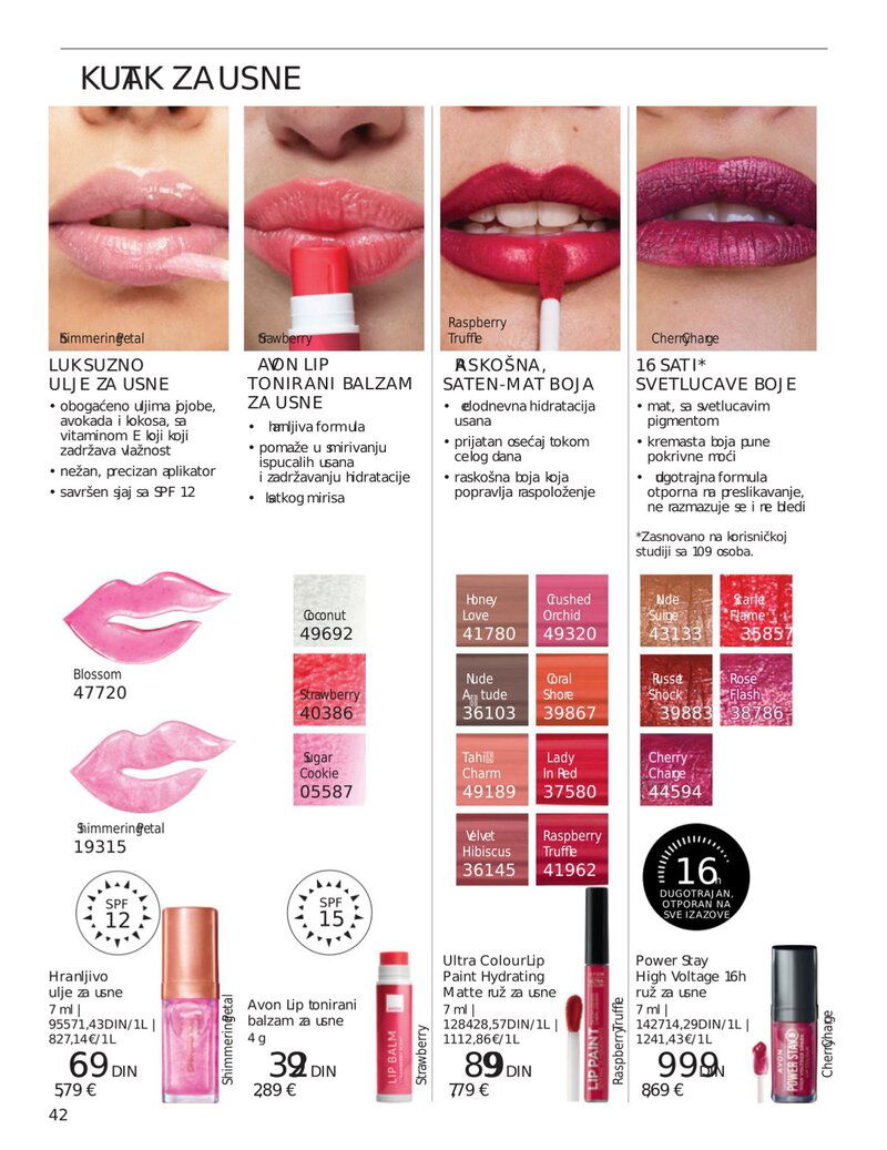 Avon katalog akcija