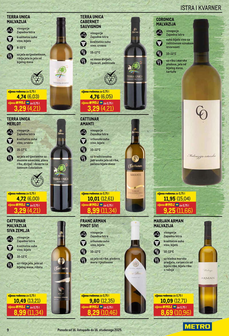 Metro vino