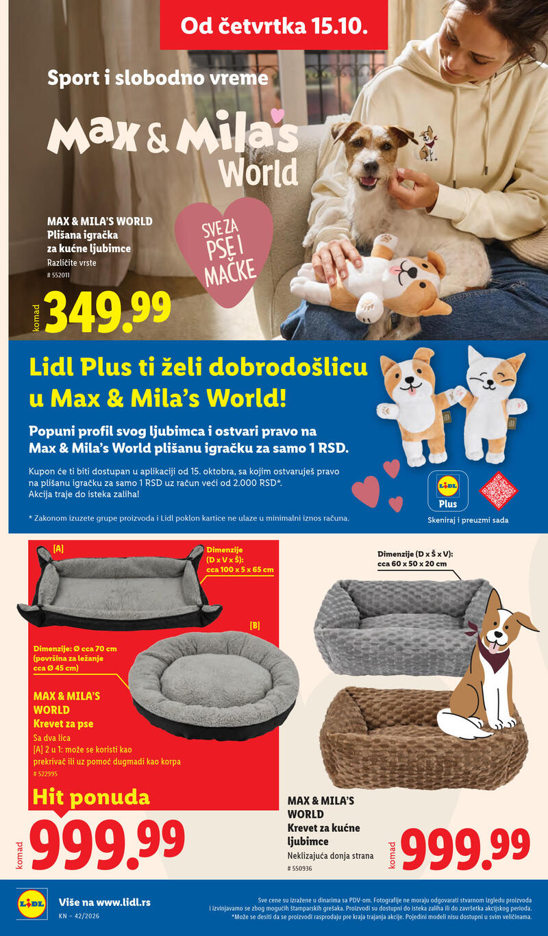 Lidl katalog - Nedeljna akcija