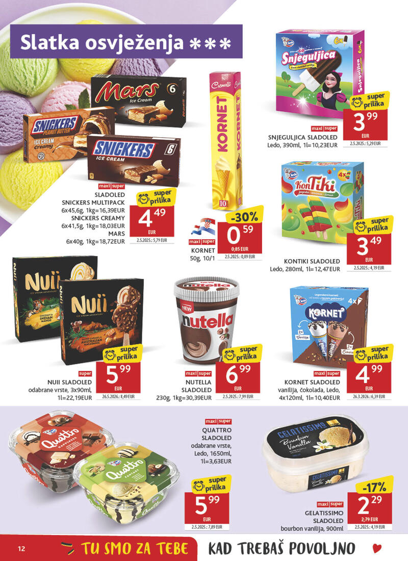 Konzum kataloška akcija