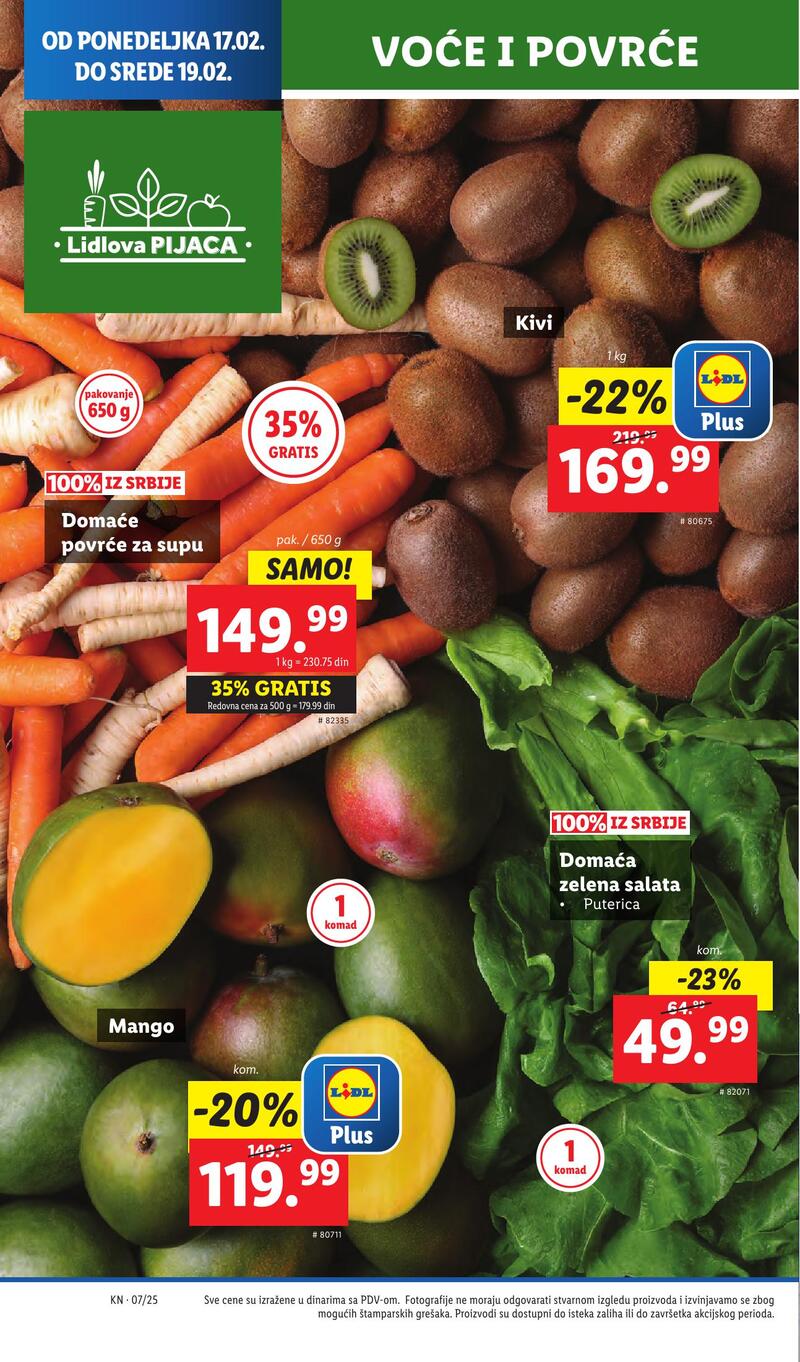 Lidl katalog akcija