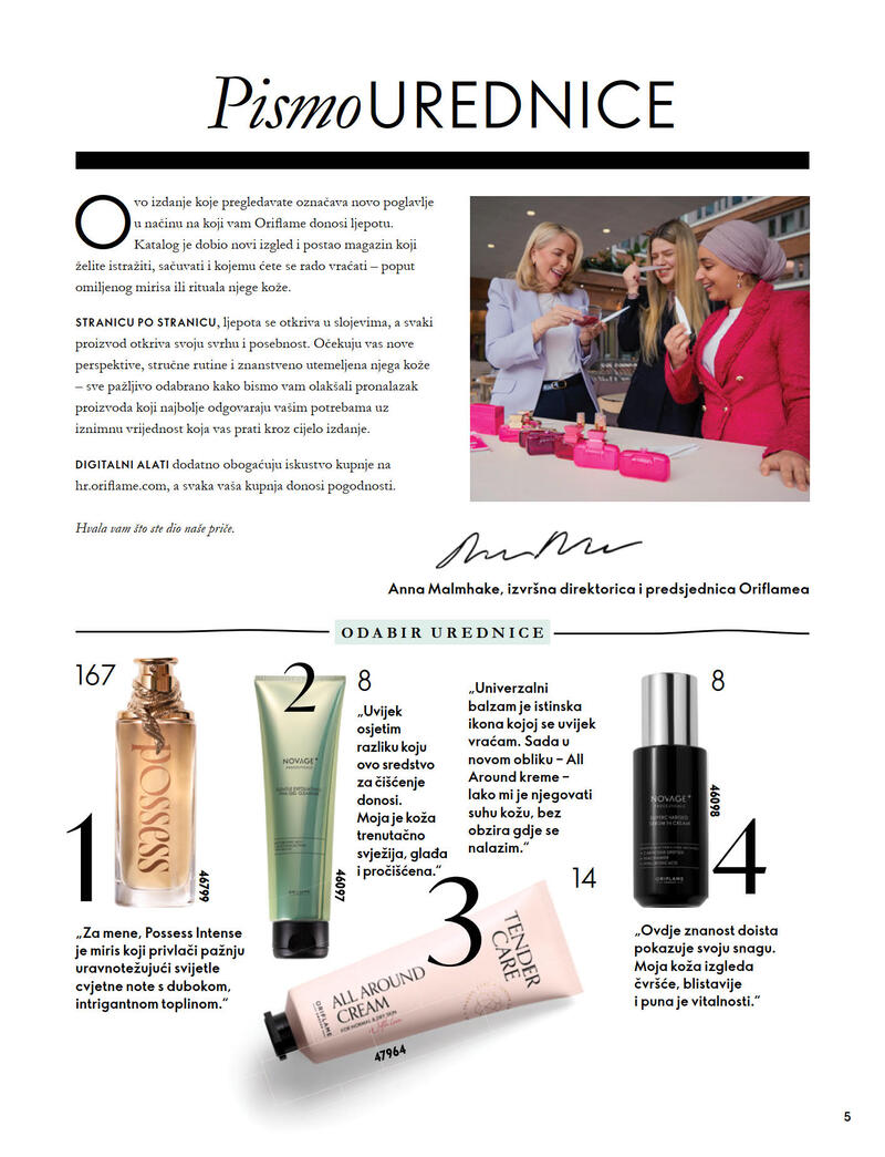 Oriflame katalog - Mjesečna akcija