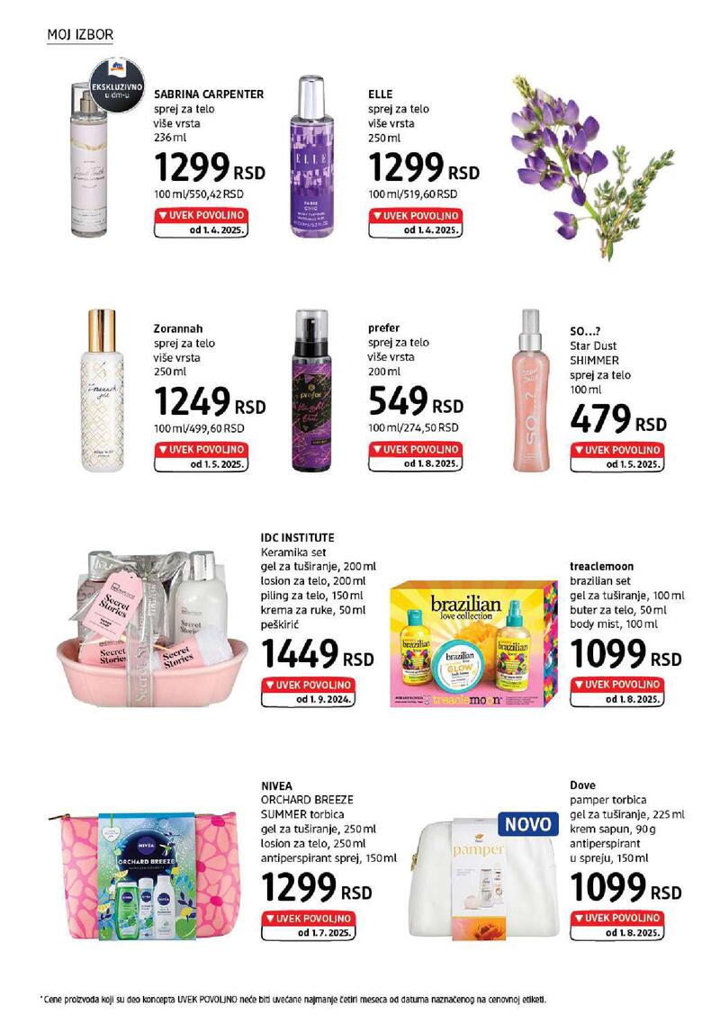 DM Drogerie katalog akcija