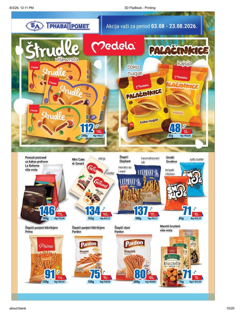 Trnava Promet katalog akcija