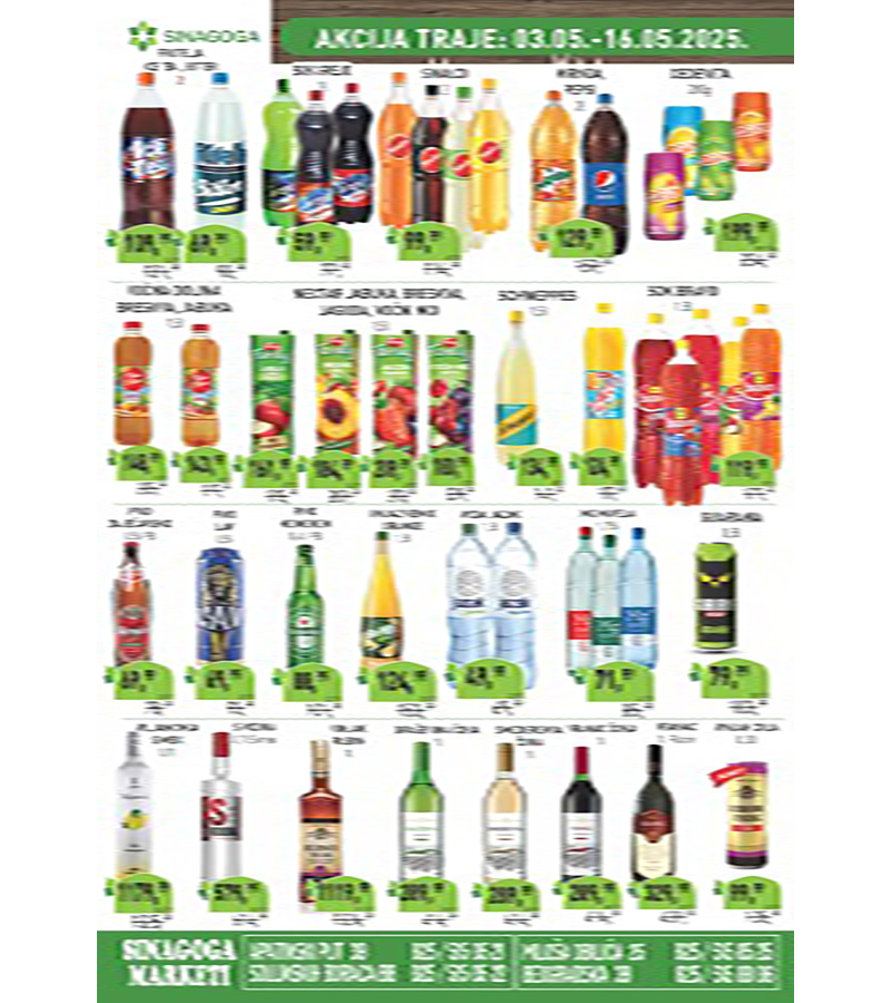 Sinagoga katalog akcija