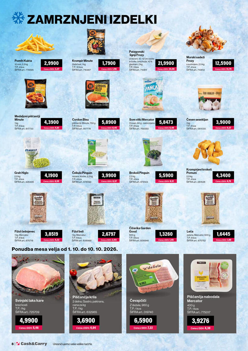 Mercator Cash&Carry katalog - Mesečna akcija