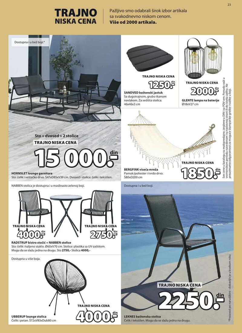 JYSK katalog nameštaj