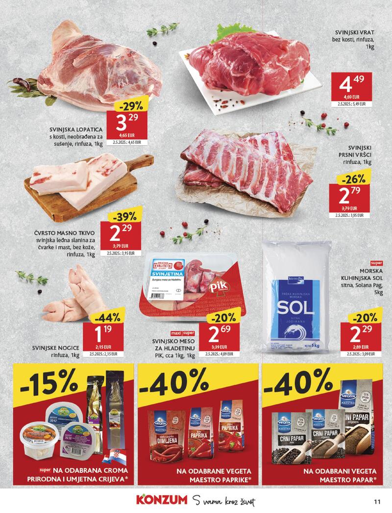 Konzum kataloška akcija