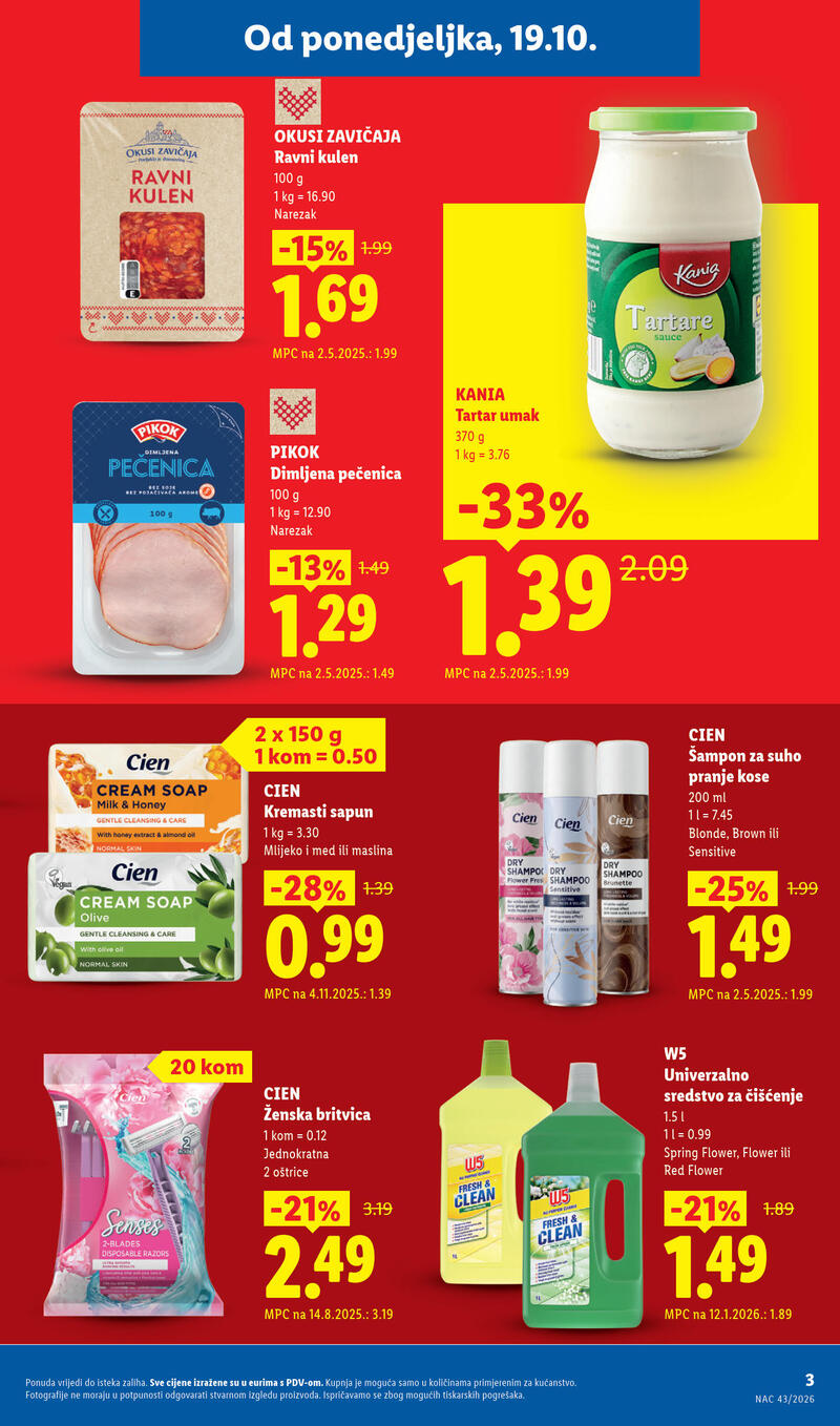 Lidl katalog - Tjedna akcija
