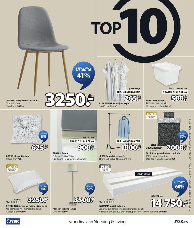 JYSK katalog akcija