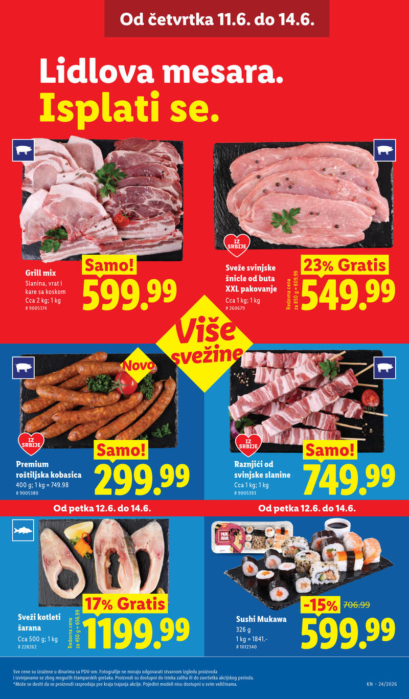 Lidl katalog akcija