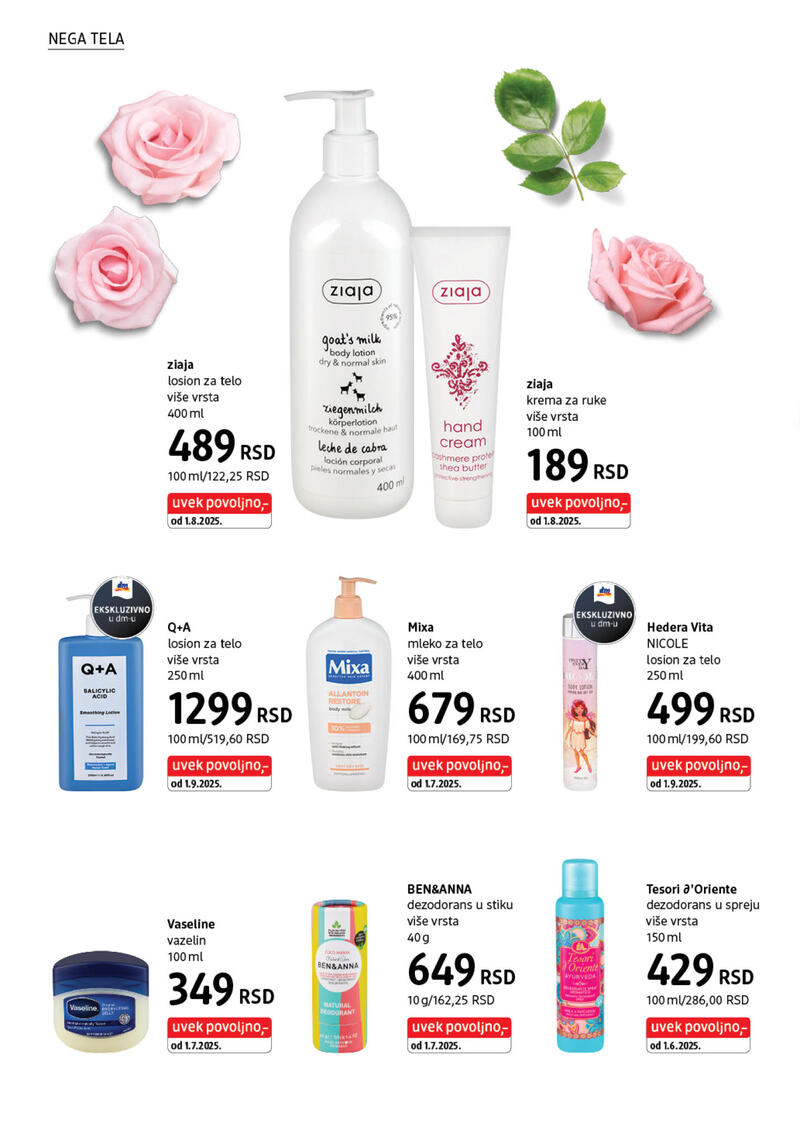 DM Drogerie katalog akcija