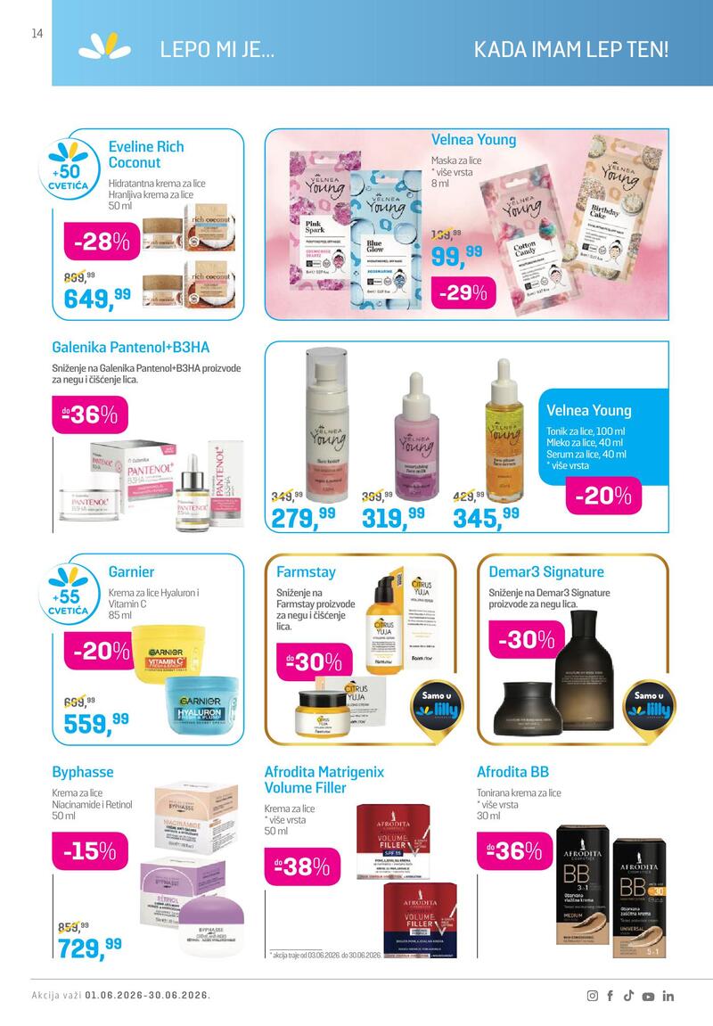 Lilly Drogerie katalog akcija
