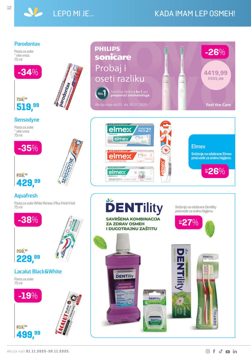 Lilly Drogerie katalog akcija