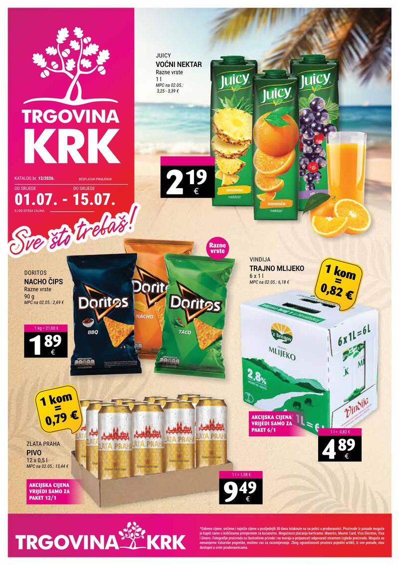 Trgovina Krk katalog akcija Kataloška akcija