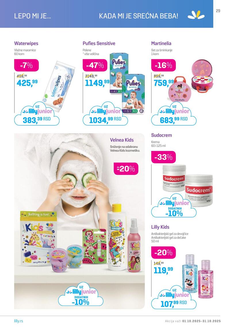 Lilly Drogerie katalog akcija