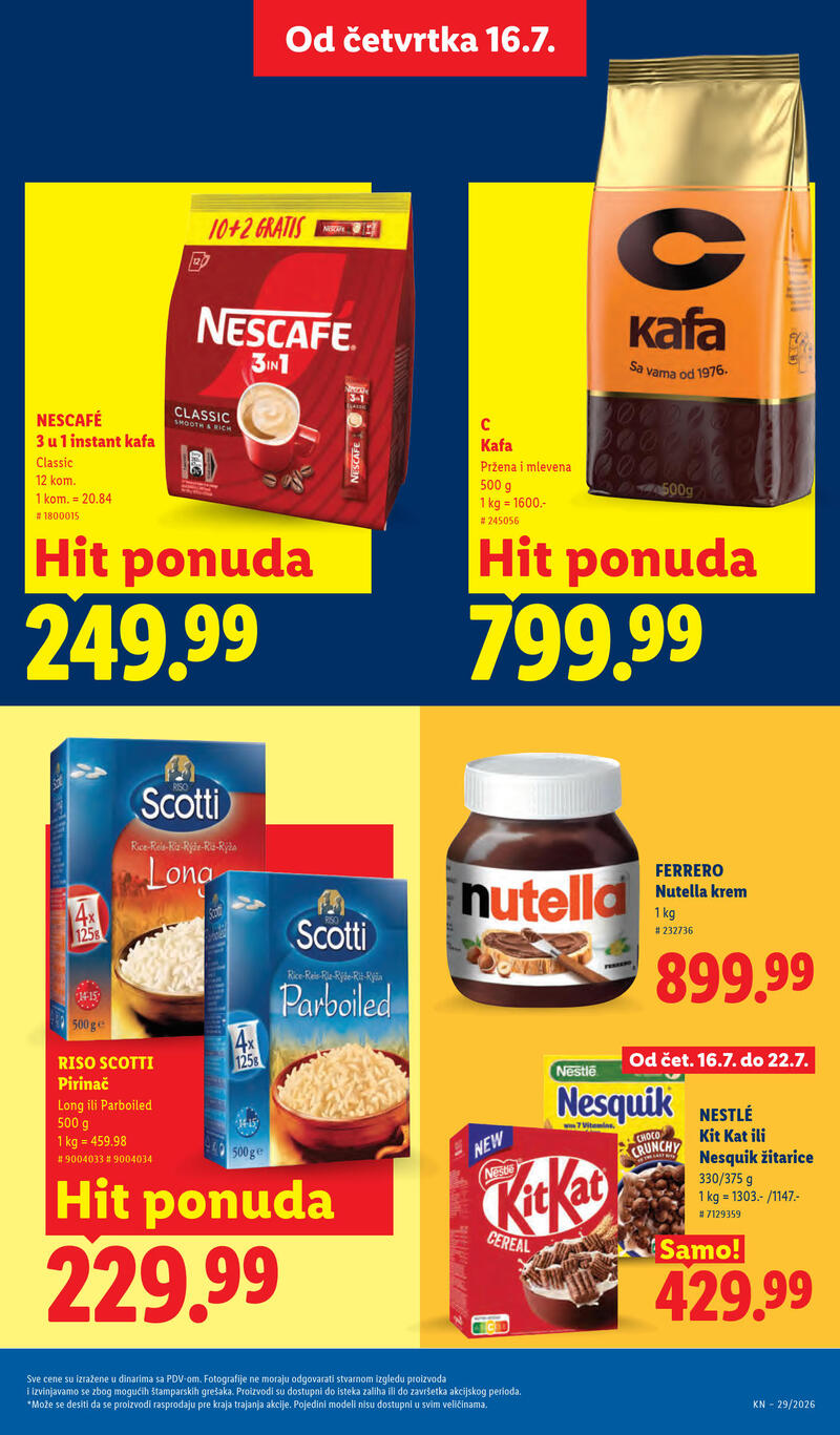 Lidl katalog akcija