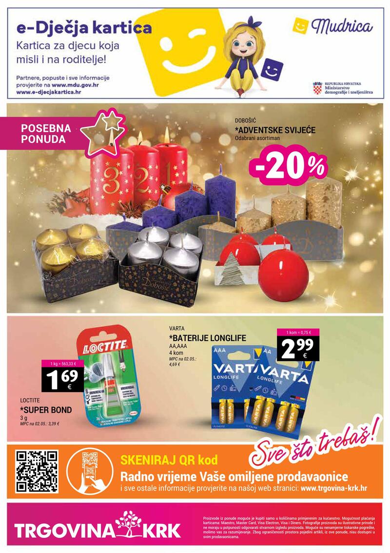 Trgovina Krk kataloška akcija