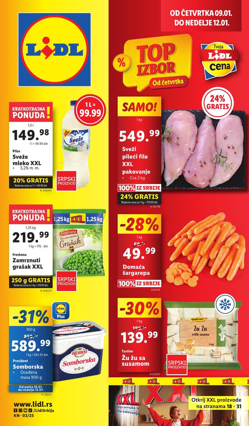 Lidl katalog akcija