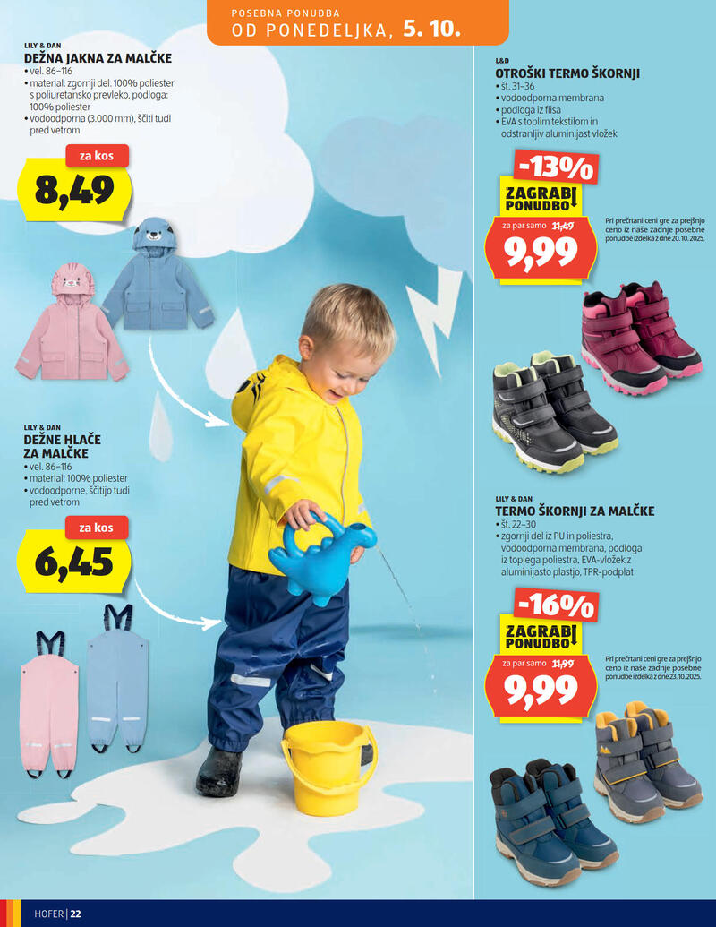 Hofer katalog - Tedenska akcija