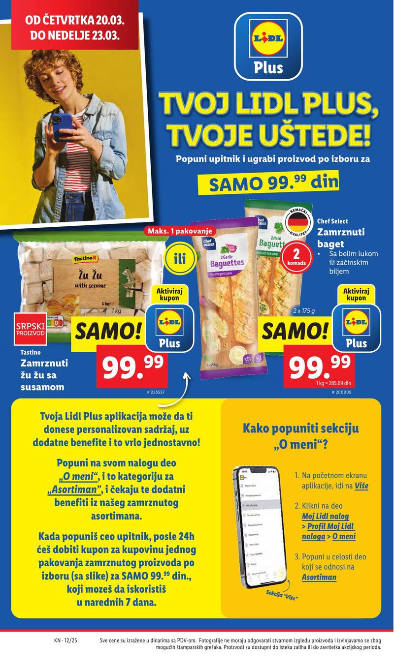 Lidl katalog akcija