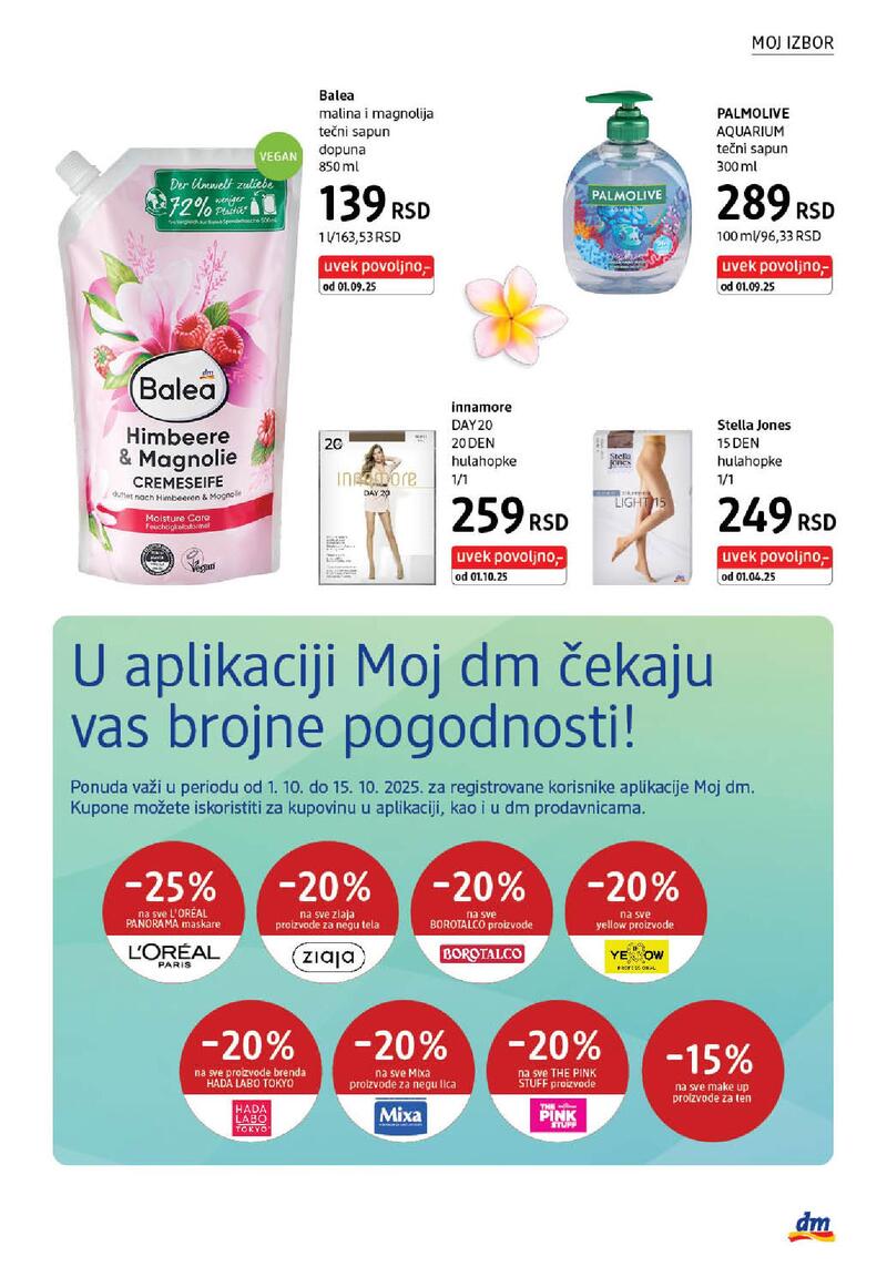 DM Drogerie katalog akcija