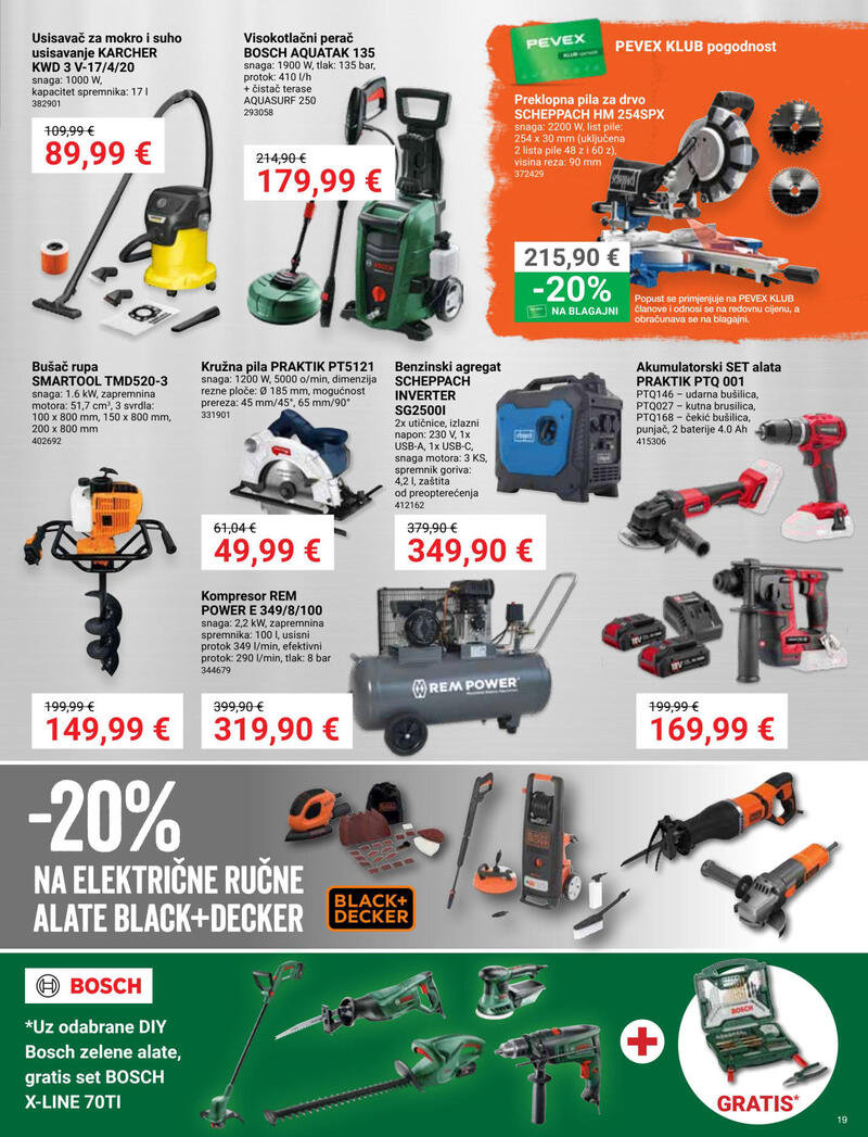 Pevex katalog - Mjesečna akcija