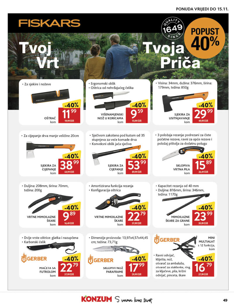 Konzum kataloška akcija