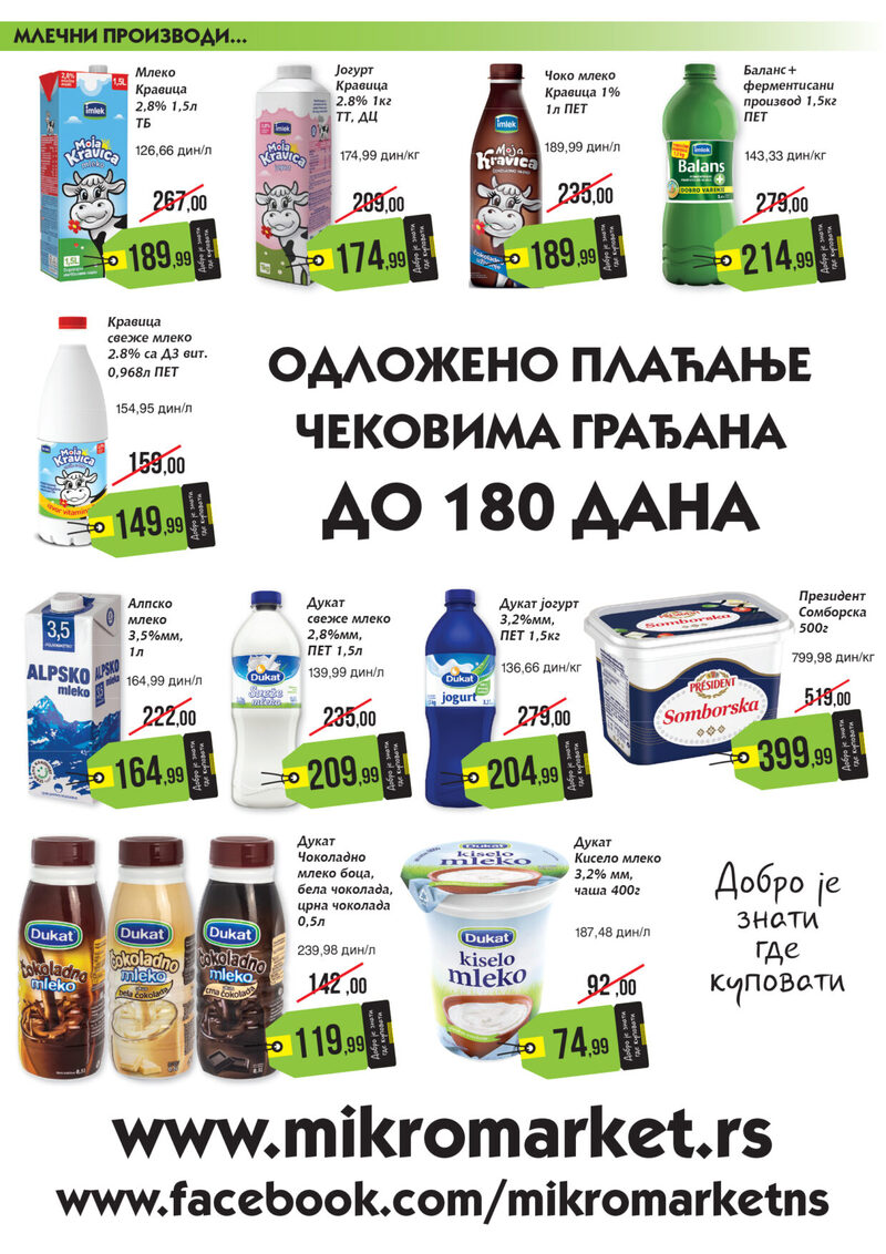 Mikromarket katalog akcija