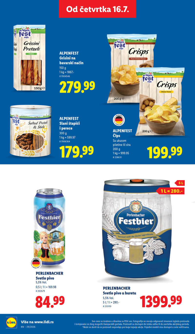 Lidl katalog akcija