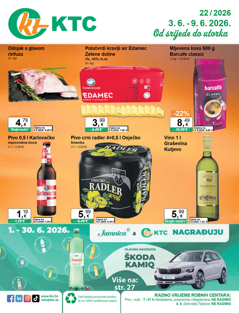 KTC katalog akcija Katalog široke potrošnje