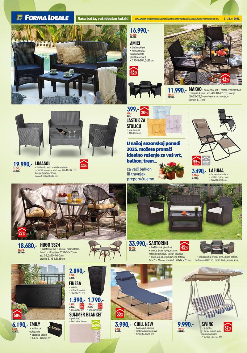 Forma Ideale katalog akcija
