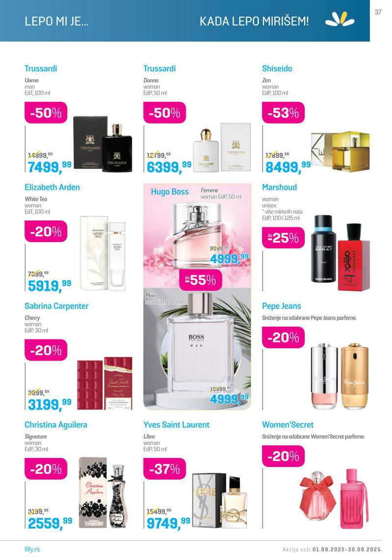 Lilly Drogerie katalog akcija