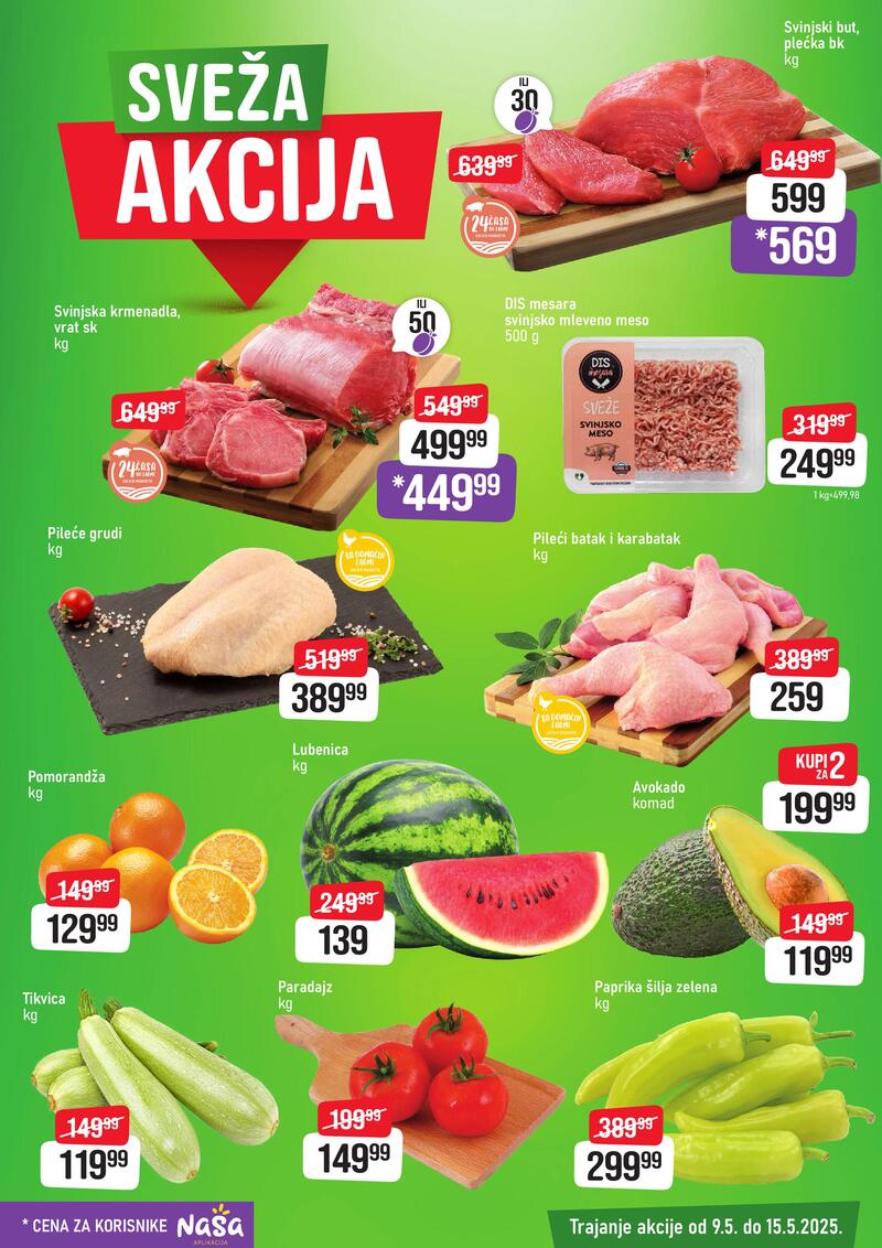 DIS Hipermarket nedeljna akcija