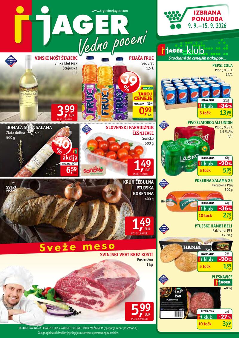 Jager katalog akcija Katalog živila