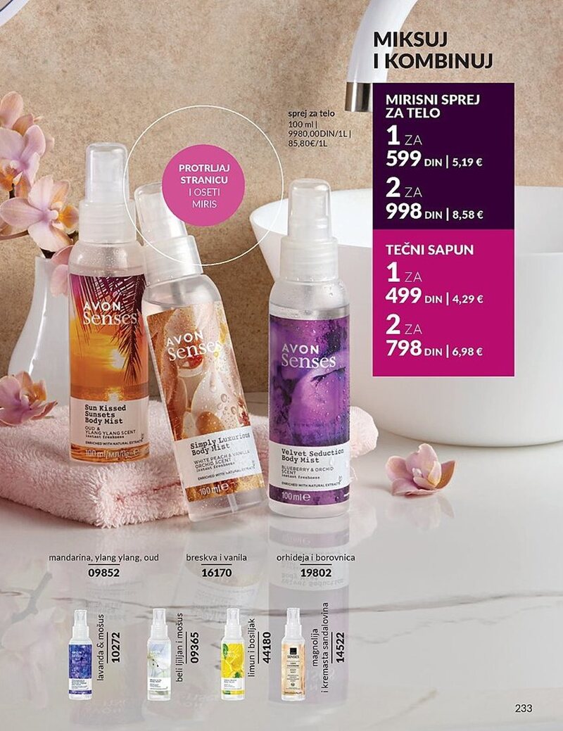 Avon katalog akcija