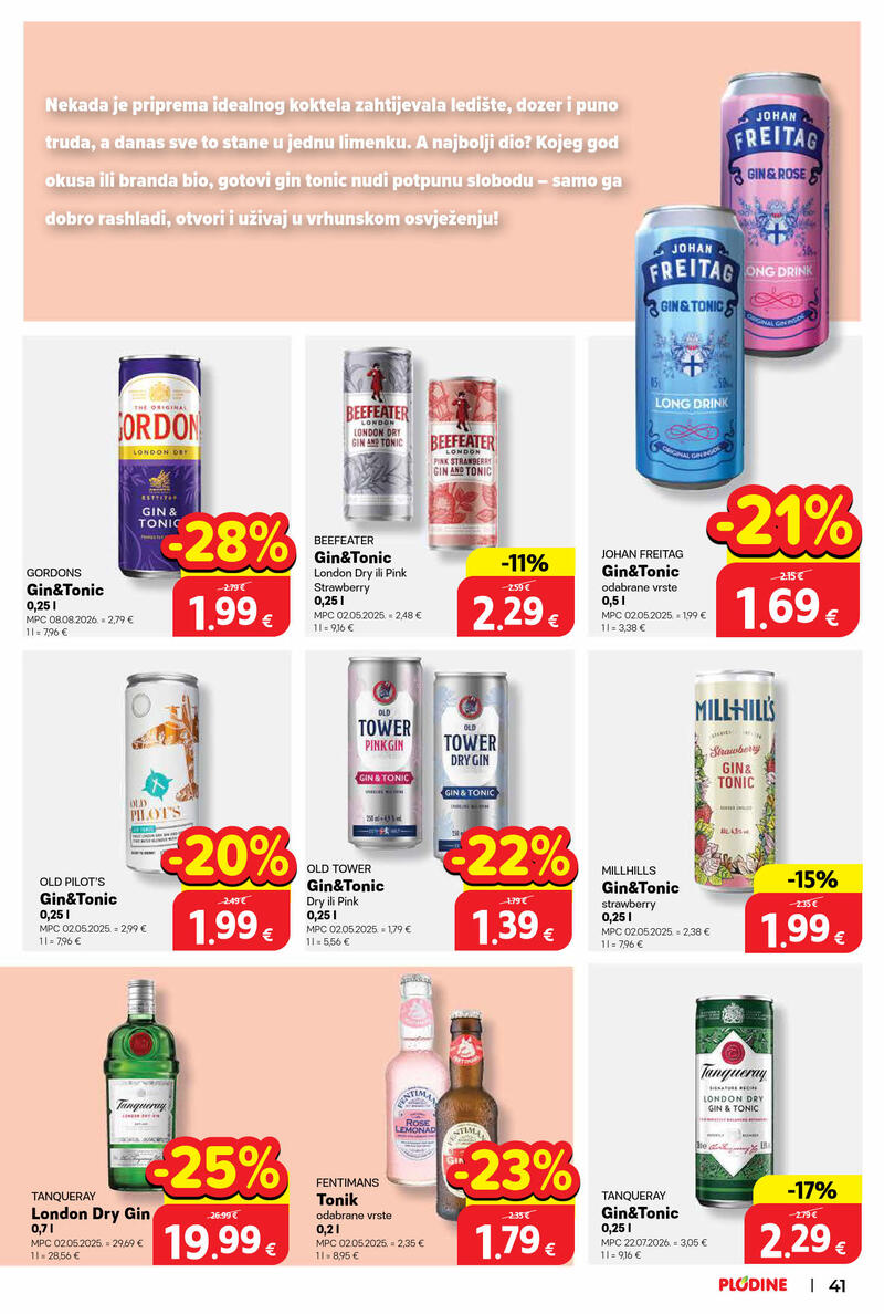 Plodine katalog - Tjedna akcija