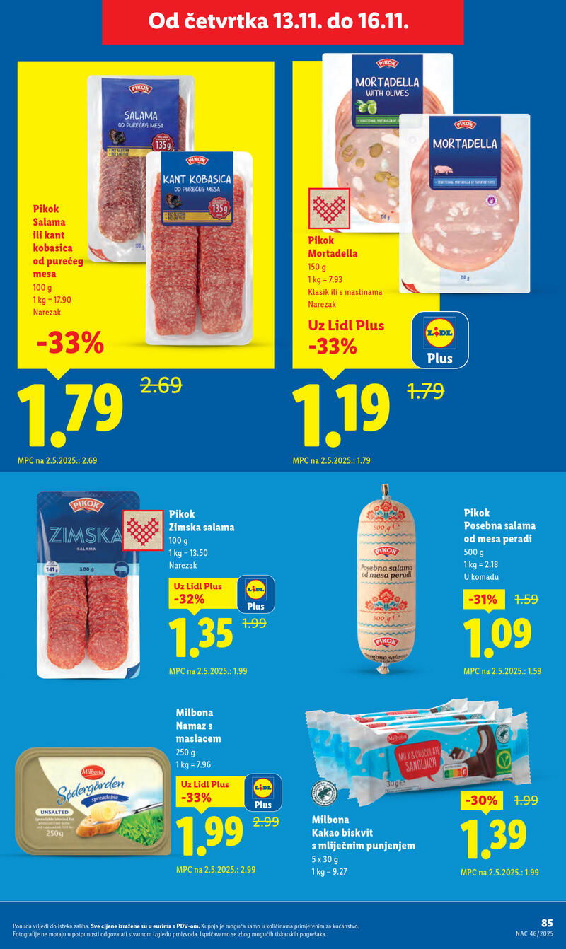 Lidl kataloška akcija