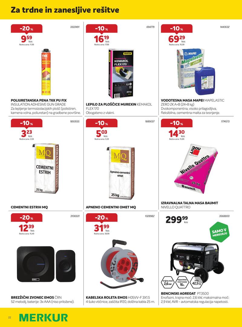 Merkur akcijski katalog