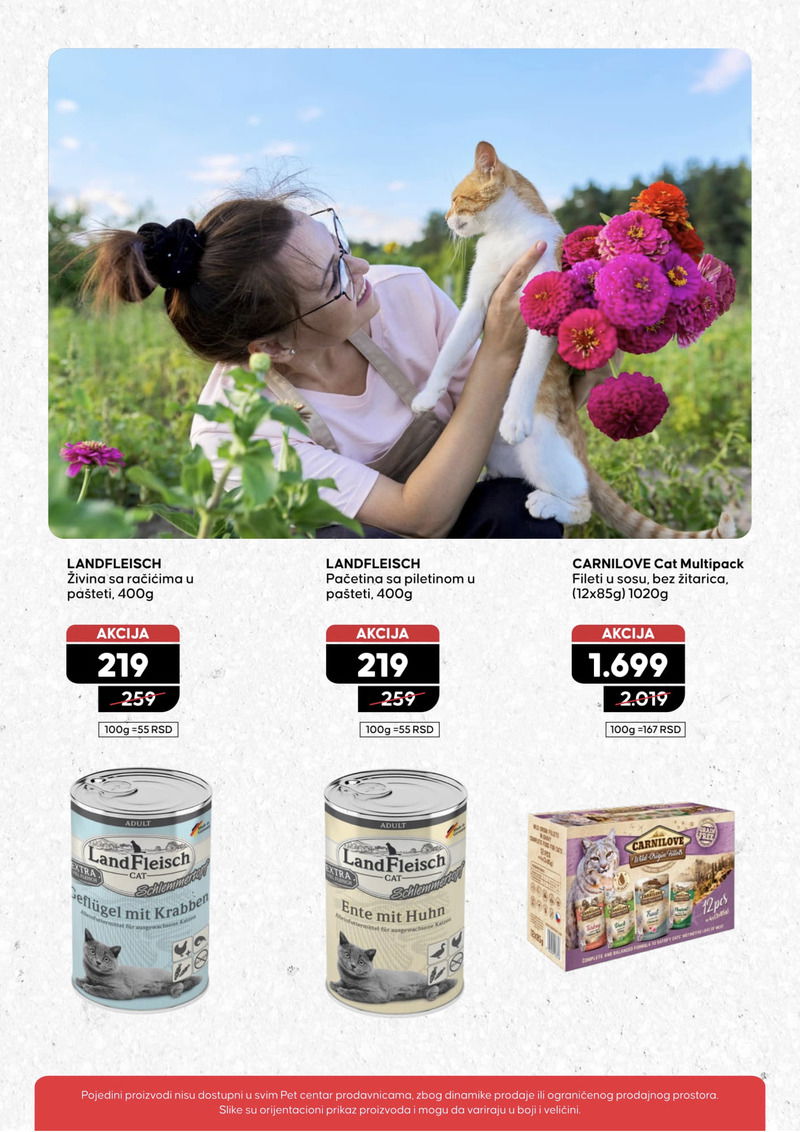 Pet centar akcijski katalog