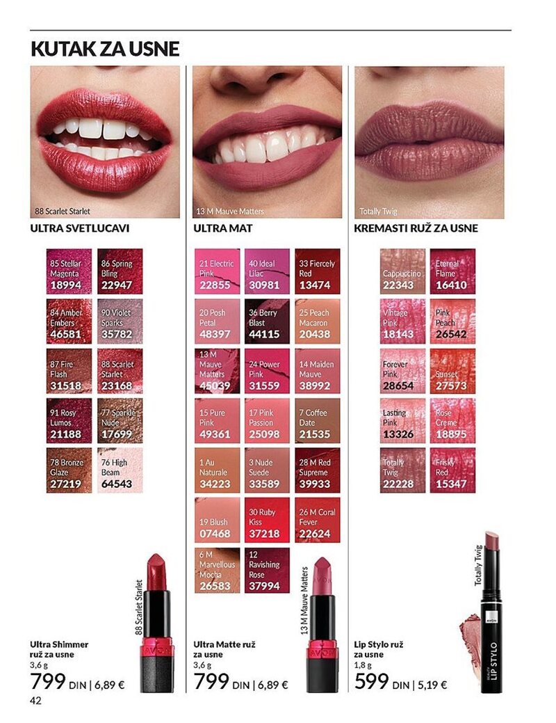 Avon katalog akcija
