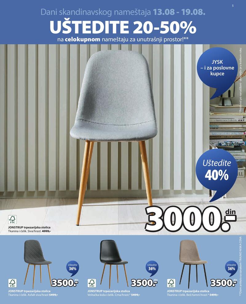JYSK katalog akcija