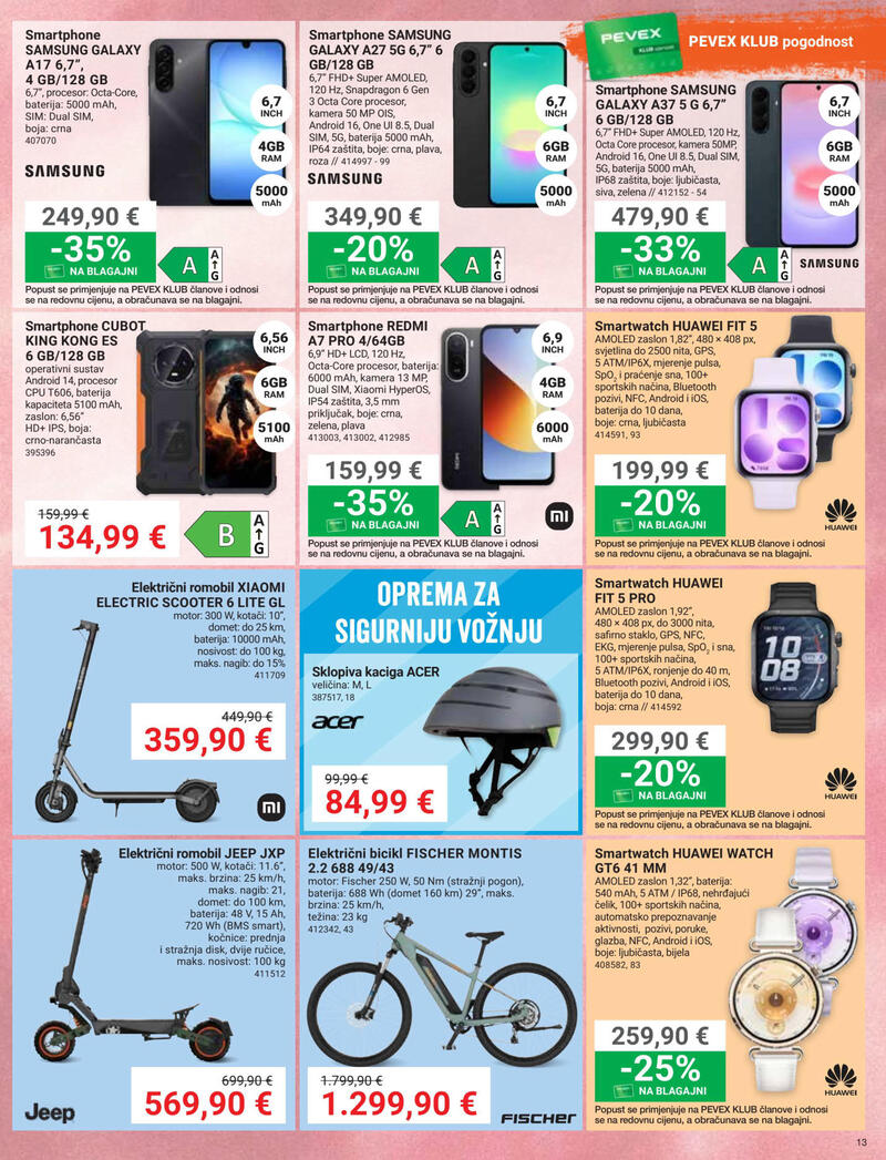 Pevex katalog - Mjesečna akcija