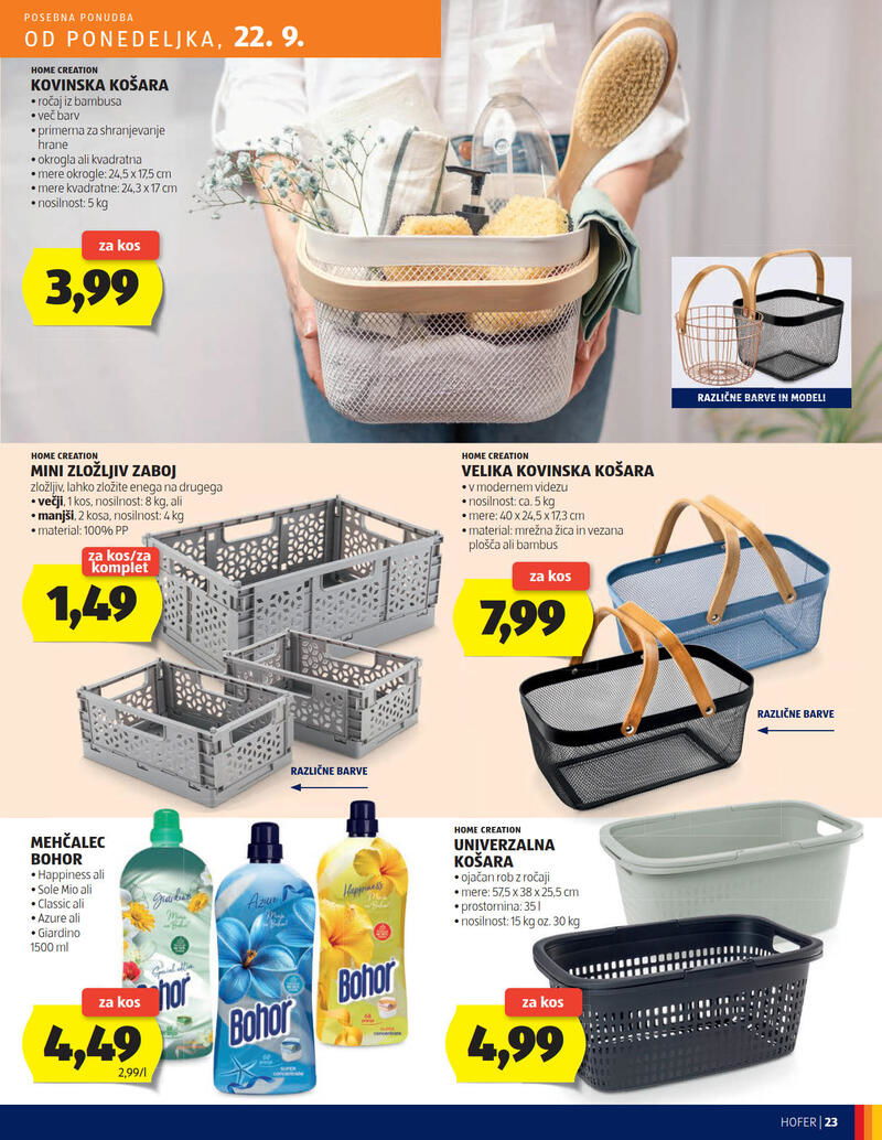 Hofer redni katalog